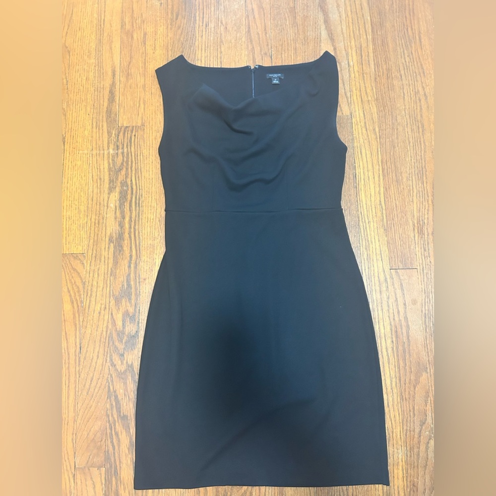 Ann Taylor scoop neck suiting dress